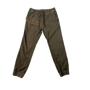 American Eagle Women's Cargo Joggers Charcoal/Black Size Small Extreme Flex